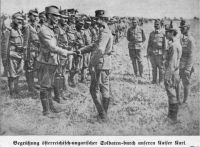 Militärisch - Kaiser Karl mit ö-u Soldaten